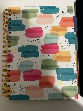 Carpe Diem Paint Color Swatch Spiral B5 Project Notebook Journal